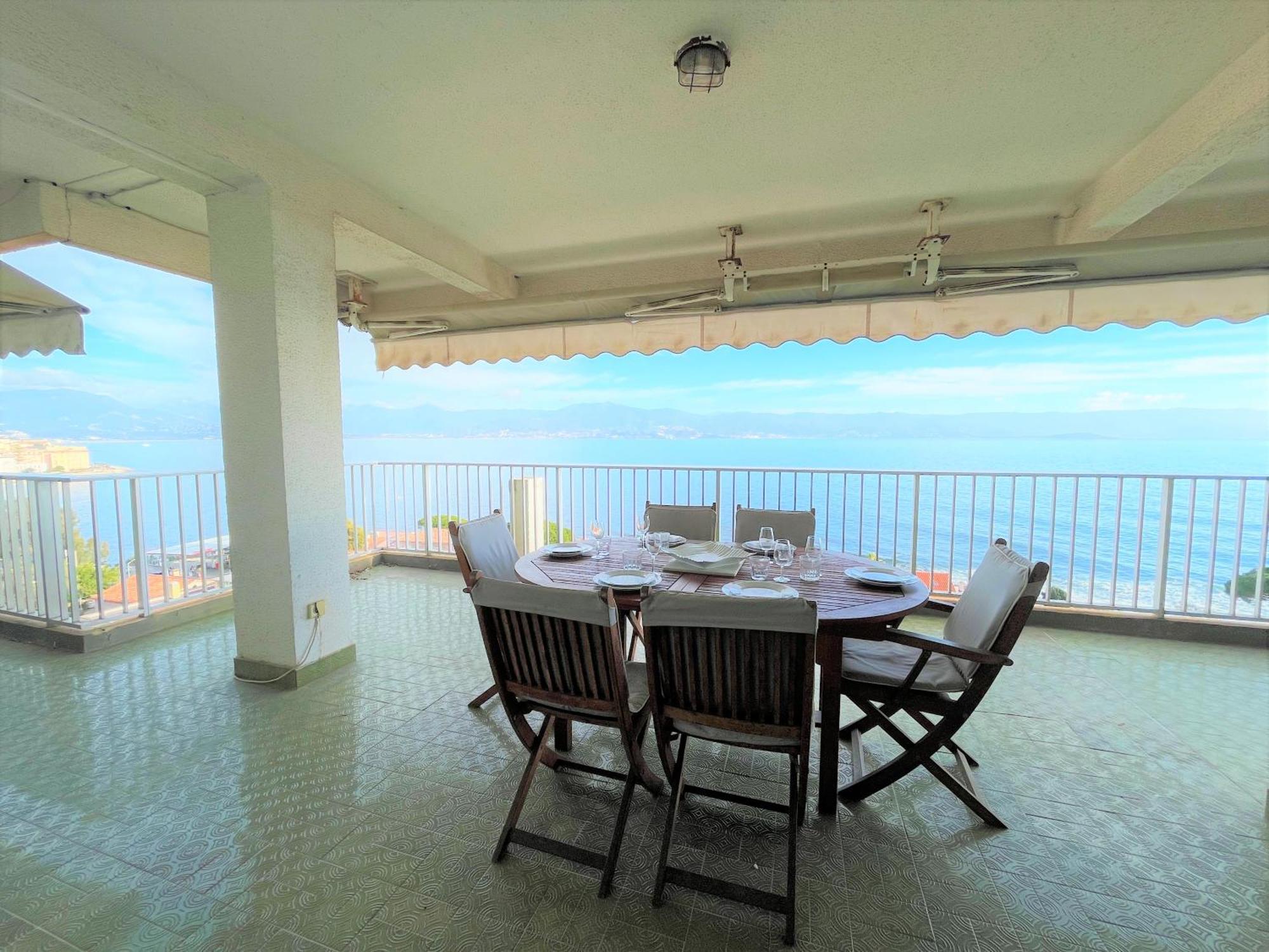 Appartement Vue Mer Carmino Ajaccio アジャクシオ エクステリア 写真