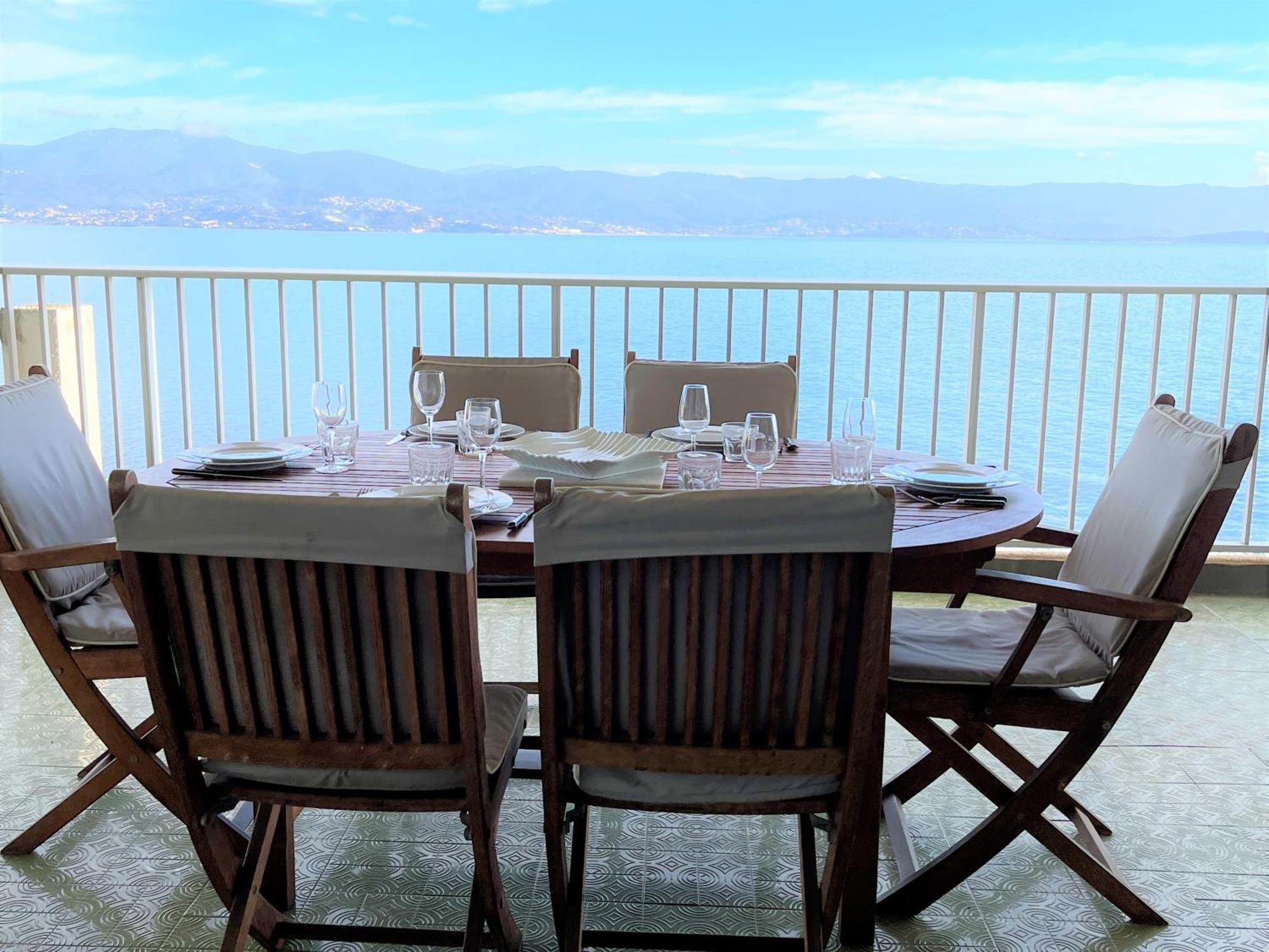 Appartement Vue Mer Carmino Ajaccio アジャクシオ エクステリア 写真